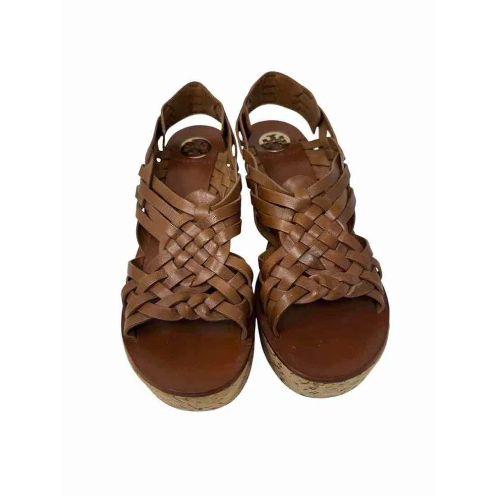 Shoe Size 9.5 Tory Burch Tan Leather Sandals